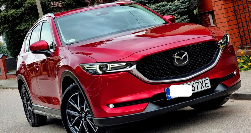 Mazda CX-5 cena 116900 przebieg: 76000, rok produkcji 2017 z Sierpc małe 781